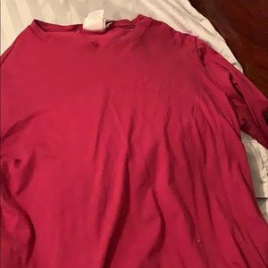 Hot cotton brand reddish top
